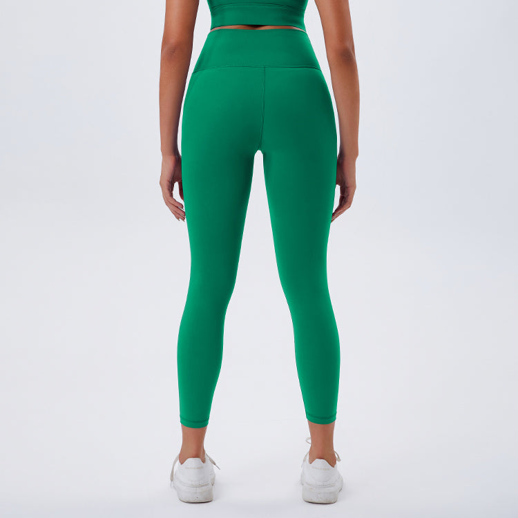 Eco-Friendly Recycled Fabric Cross Yoga Pants