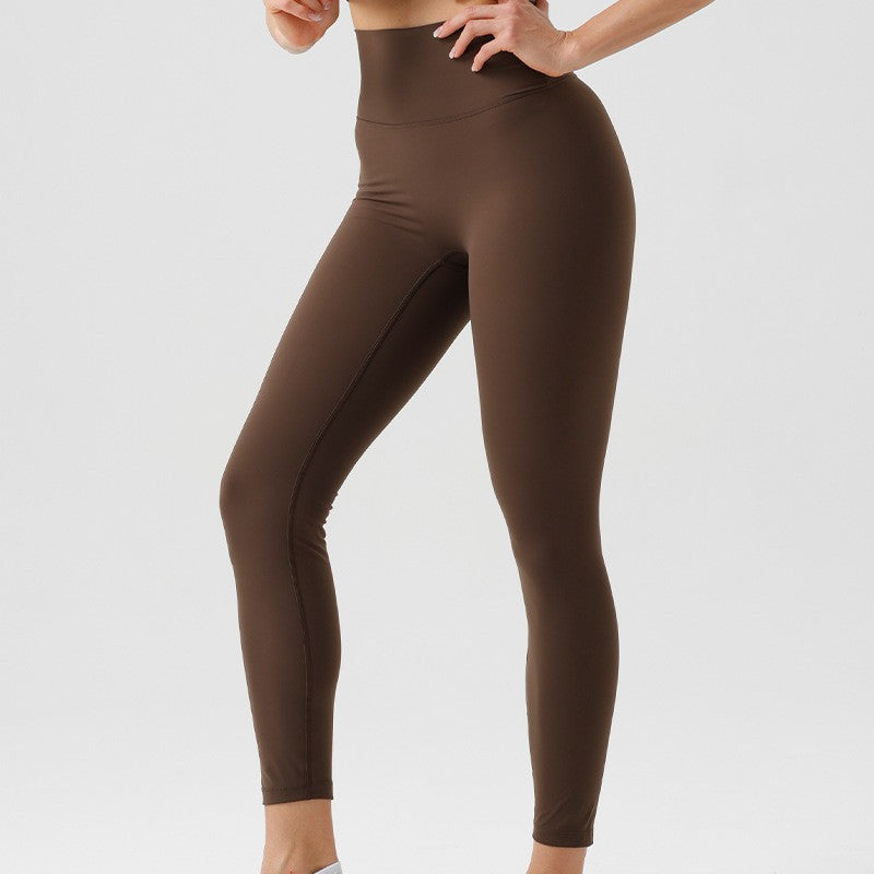 Environmentally friendly renewable fabric high waist hip lift yoga pants P03