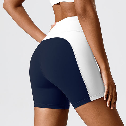 Outdoor sports fitness pants environmentally friendly fabric high elastic hip tight yoga pants