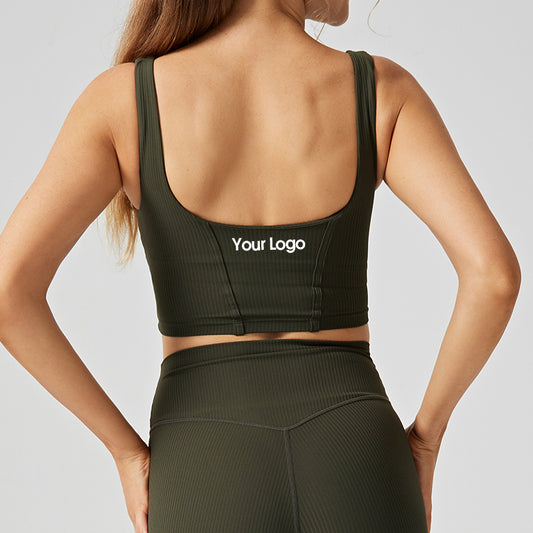 Sports Running Slim Fit Tank Top Yoga Bra